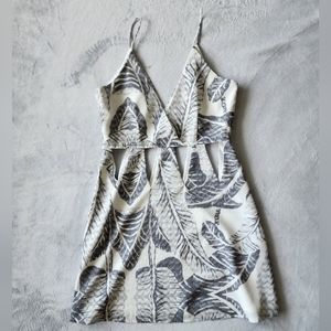 Sabo Skirt Cutout Flowy Floral Dress